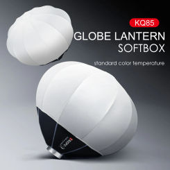 Portable Globe Lantern Softbox Quick Ball Diffuser Bowens Speed Ring Soft Light Modifier 55/65/85cm for Film-Making Video Shoot