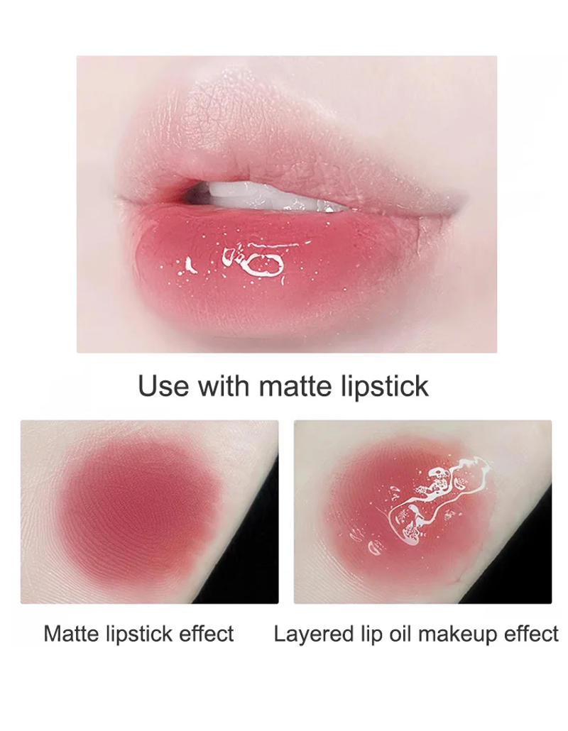 Description Picture 6 of itemMoisturizing Lip Honey with Pearlescent Glitter - Nourishing Lip Care Oil for a Dewy, Water-Light Shine - Perfect for Stacking a