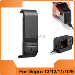 Rechargeable Side Cover for Gopro Hero 13 12 11 10 9  Dustproof Side Battery Protection Case Easy Disassemble Camera Accessories