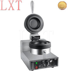 Electric Ice Cream Waffle Machine Burger Maker Hamburg Gelato Panini Press Machine Sandwich Press Maker