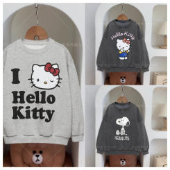 Sweatshirt Brand Autumn Clothing Long Sleeved Top For Boys And Children Loose And Simple Hoodie New Boy Cartoon Clothing