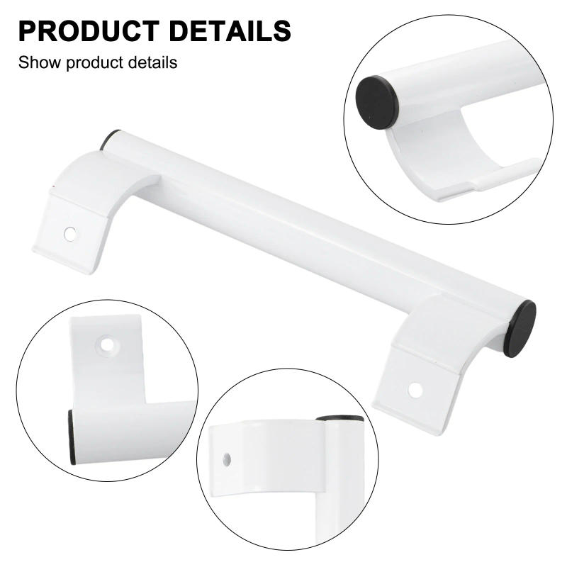 Description Picture 2 of itemAluminum Alloy Glass Door Handle Application Package Content Convenience Product Name Sliding Doors Smooth Door Movement