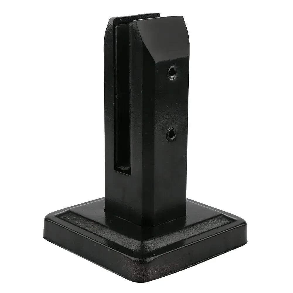 Description Picture 6 of itemStainless steel No punching Railing Floor Stand Pool glass Clip Glass Clamp Railing Accessories Guardrail Bracket