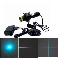 22x100mm Waterproof 488nm 60mw Cyan Blue Industrial Laser Diode Module