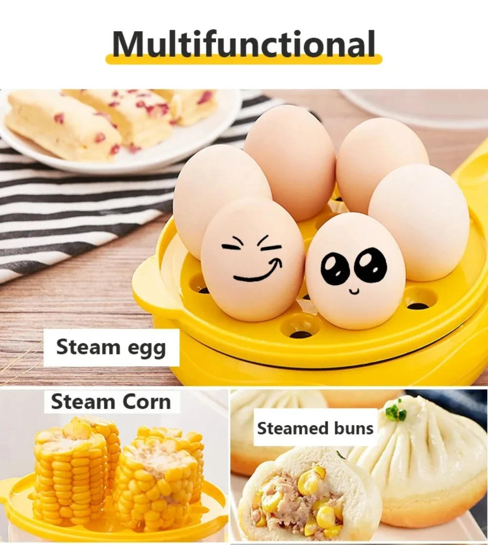 Description Picture 3 of itemMini Multicooker,Non-Stick Saucepan,Cooking Pots for Fried Eggs Steak Fried Rice,Steamer for Bun Dumpling,Kitchen Pots Offers