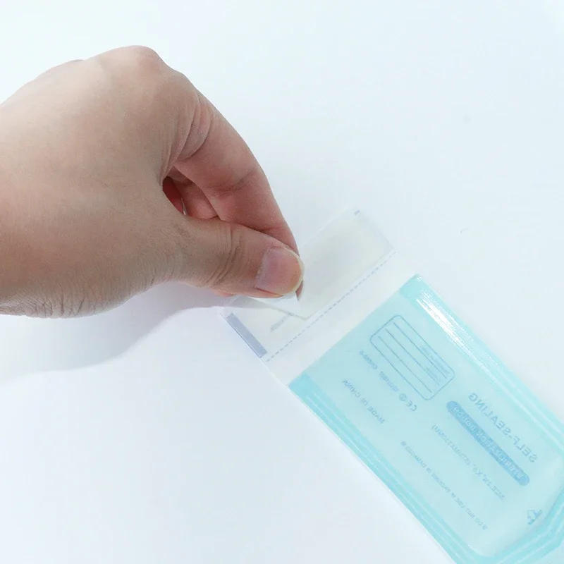 Description Picture 3 of item200Pcs Disposable Manicure Sterilizing Bag Sterilization Nail Art Tool Clean Nail Dentistry Medical Grade Paper CPP/PET Film Bag