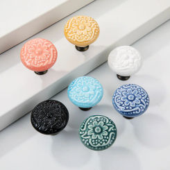 Color Ceramic Handle Drawer Handle Modern Minimalist Cabinet Handle Handle Kitchen Door Handles and Knobs Cupboard Handles