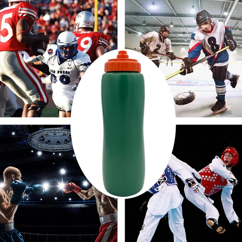 Description Picture 4 of itemHockey Sports Bottle 1/2pcs Ice Hockey Water Bottle Thickening 1000ML BPA Free Hockey Equipment Football Bottles Sports Gear