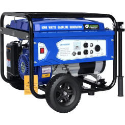 Gasoline Generator GPD5000W, Green/Black