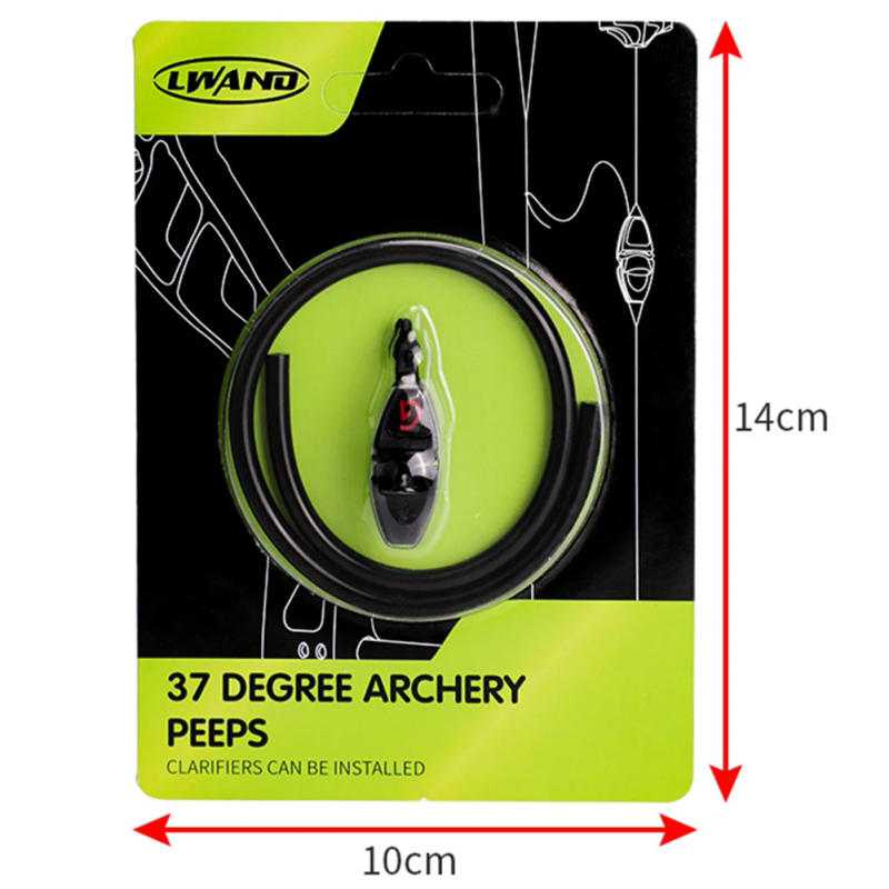 Description Picture 4 of item1pc Archery Tube Peep Sight Hole Size Silicone Rubber Tubing Compound Bow Tube Peep Sight Archery Accessories