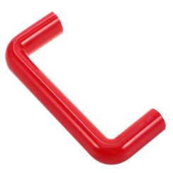 U Shape Insulation Pull Handle Cabinet Handles Screen Door Handle Heavy Duty Red Oven Door Replacement Handle for Kitchen 120