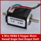 Single output shaft