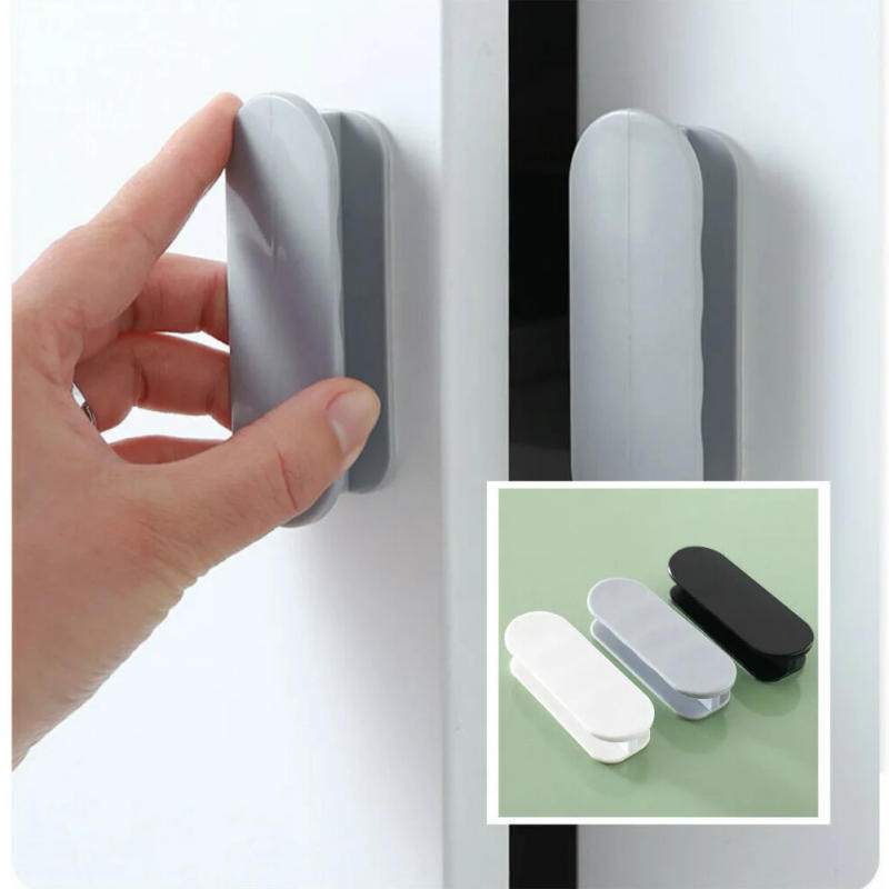 Description Picture 3 of itemDoor Fittings Door Pull Handle Building ABS Plastic Gray High Quality White For Kitchen Cabinet Door Sash 2pcs
