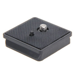 Tripod Monopod Quick Shoe QR Plate Camera Accessories Quick Release Plate Mount Black for Weifeng Tripod 330A