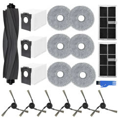 Replacement For Dreame X40 Ultra / X40 Pro / S30 Pro Ultra Robot Vacuum Cleaner Brush Filter Mops Accessories Kit