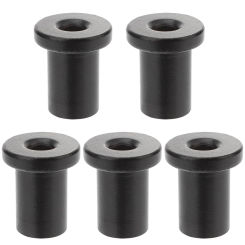 5 Pcs Barn Door Spacers High carbon Steel Sliding Doors Track Connector Black Durable Support Garage Hardware Replacement