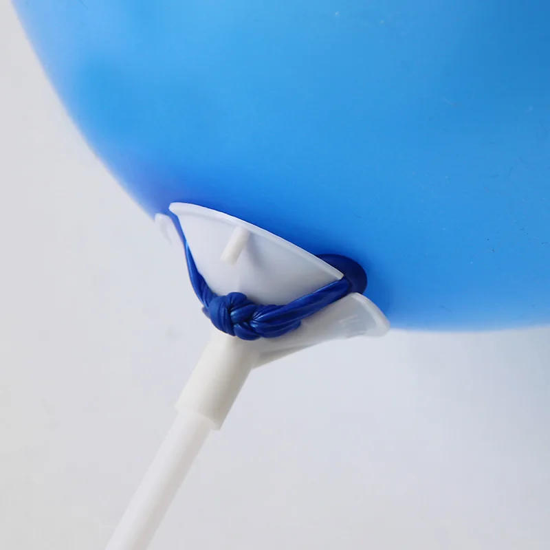 Description Picture 5 of item20/40/60pcs 30cm Clear Latex Balloon Stick with Cups Plastic Balloons Holder Stick for Wedding Birthday Decor Ballon Accessories