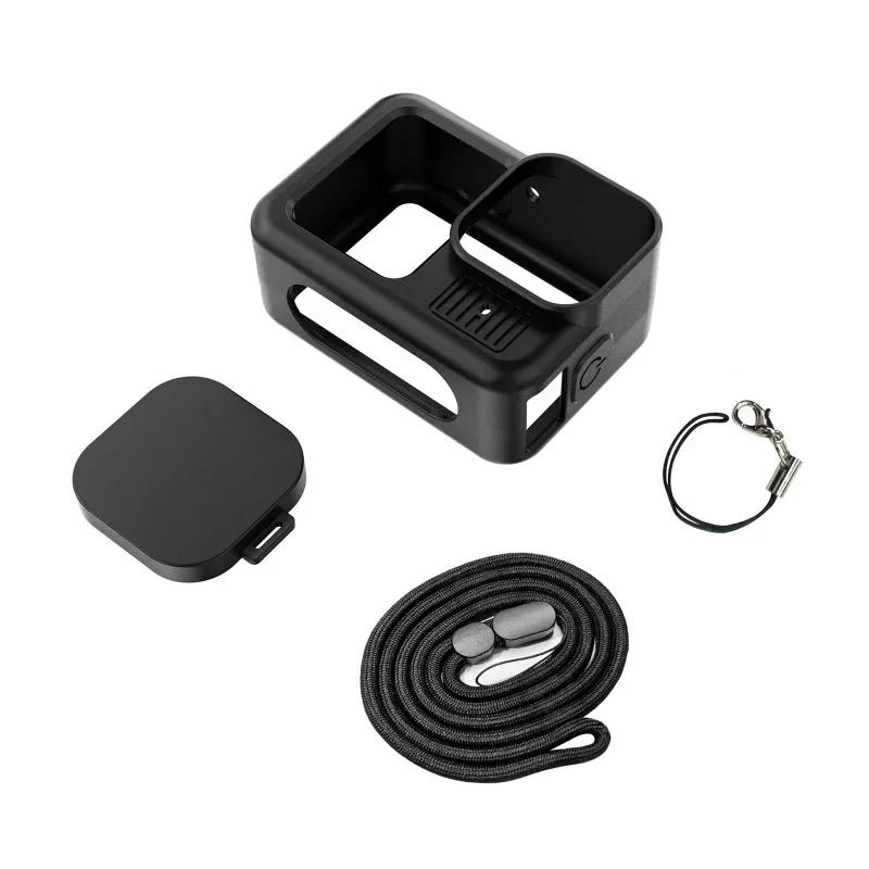 Description Picture 6 of itemSilicone Protective Case For GoPro HERO13 Black Cover & Wrist Strap & Lens Cover Camera Accessories