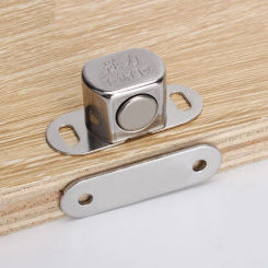 Magnet Door Catch Furniture Fittings Strong Magnets for Cupboard Doors Stoppers Super Powerful Cabinet Neodymium Magnetic Latch