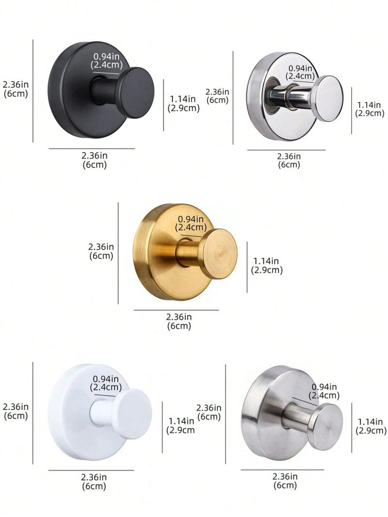 Description Picture 2 of itemSuction Cup Hooks for Shower, Bathroom Shower Suction Hooks for Windows, Glass, Mirror, Towel Hook for Hanging.