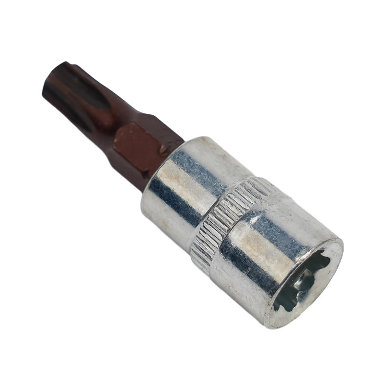 Description Picture 5 of item1/4" Torx Screwdriver Sockets Bits 38mm Drive Head Screwdrivers Socket Wrench Adapter Hand Tools T8 T10 T15 T20 T25 T27 T30 T40