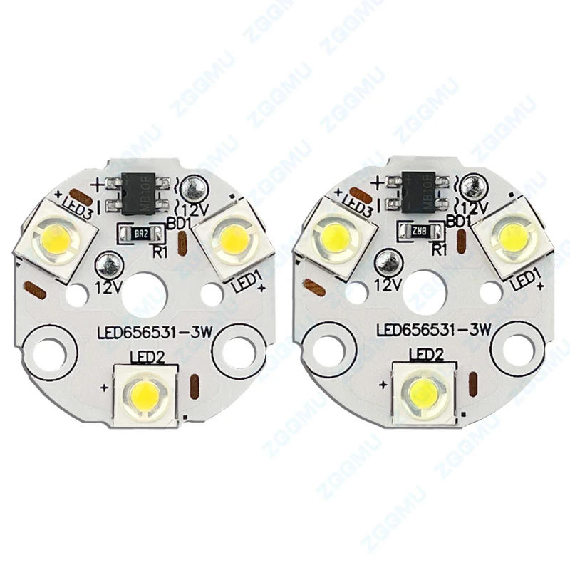 Description Picture 5 of itemDC12V 3W 31MM LED Light Board Warm White Switching Light Source PCB With LED Chip For Night Light