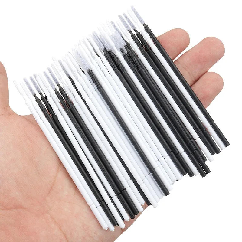 Description Picture 5 of item100pcs Spiral Lashes Brushes Mascara Wands Microbrush Applicator Disposable Eyelash Extension 15 Colors Handle Makeup Tools