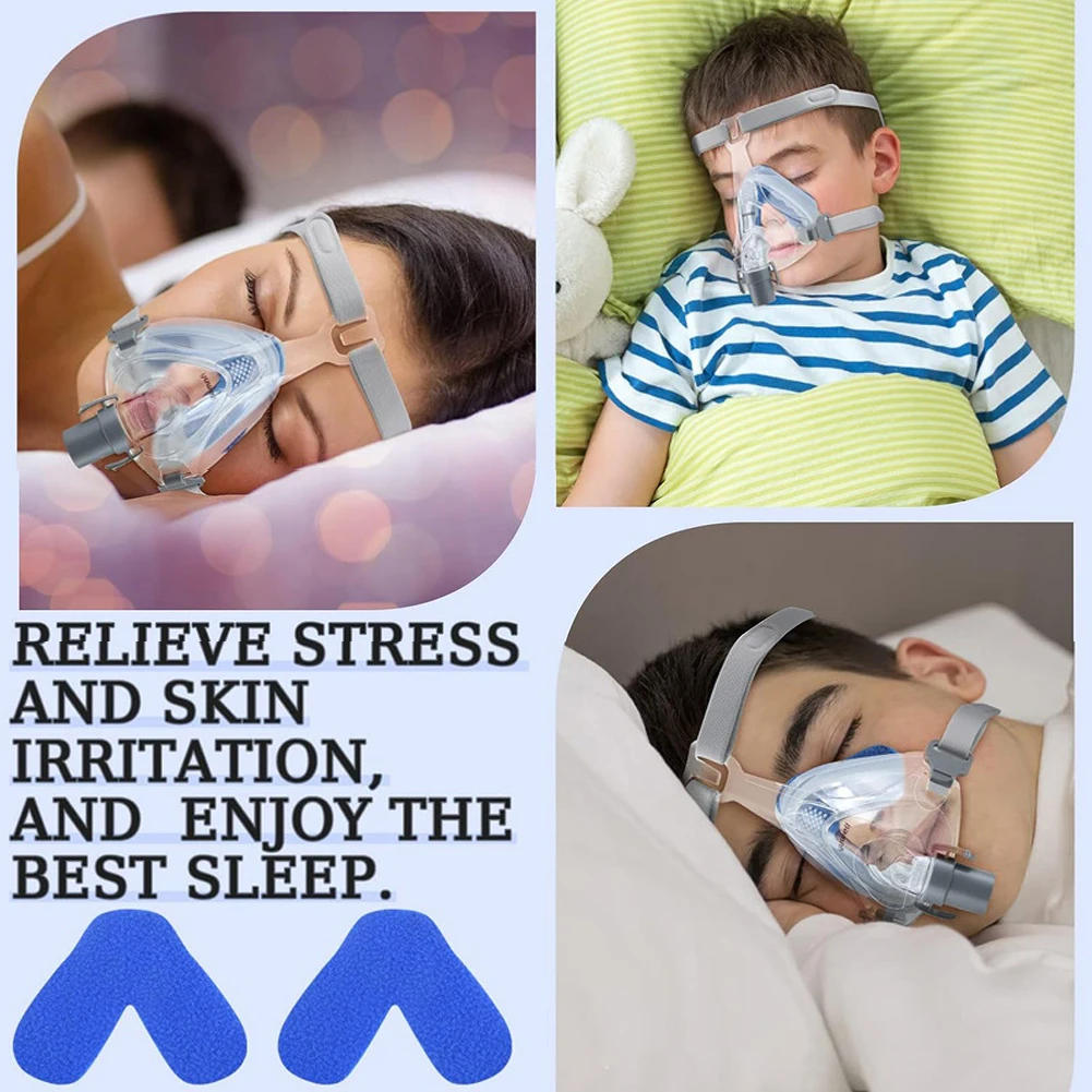 Description Picture 6 of itemAnti-indentation Cushion for CPAP Machine Sleep Apnea Mask Nasal Pads for CPAP Mask CPAP Nose Pads Universal Nasal Comfort Pad