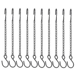 10 Pcs Flower Pot Hanger Chain Door Hanging Wind Chimes for outside Hotel Doorplate Chains