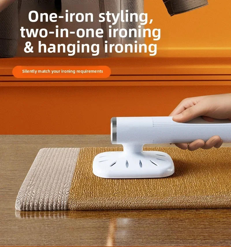 Description Picture 3 of itemHandheld Steamer Iron USB Portable Mini for Clothes Fast Heating Travel Garment Fabric Press Machine with Handle Home Use