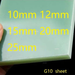 10mm 12mm 15mm 20mm 25mm Green Epoxy Plate G10 Insulation Board Fiberglass Sheet FR4 GFRP FR-4