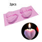 2pcs heart