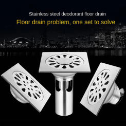 304 Quality Easy Installation Superior Laundry Room Essentials Stainless Steel Odor-proof Drains Odor-proof Long-lasting Durable