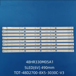 LED Backlight Strips For tcl L48s4700fs L48s4700 48d2700 4C-LB4805-HQ4 TOT-48D2700-8X5-3030C-V3 4C-LB4805-YHEX1 4C-LB4805-YHEX2