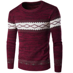 Autumn Winter Sweaters Casual Pullovers 2024 New Men Navy Long Sleeve Knitted Sweater High Quality Pullovers Homme Warm Knitwear