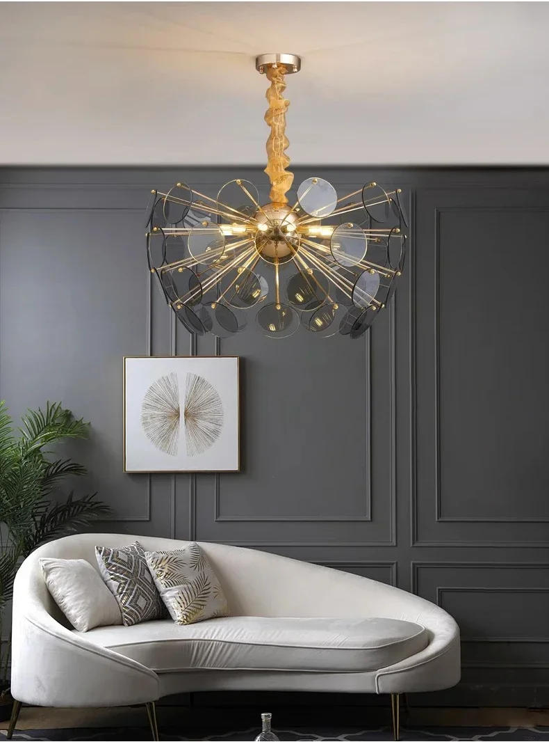 Description Picture 6 of itemModern Dine LED Pendant Lights Indoor Dining Room Lighting Ceiling Lamp Hanging Light Led Chandelier Decorative Indoor Lighting