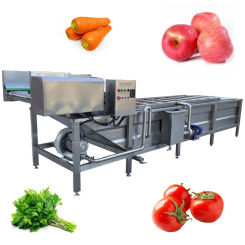 Fruit and Vegetable Washer Cleaning Bubble Carrot Cassava Apple Washing Machine