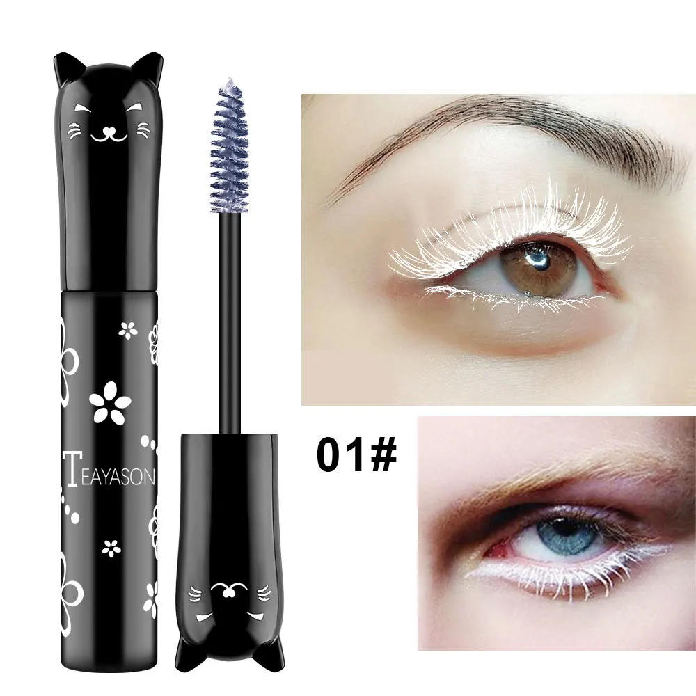 Description Picture 6 of itemTEAYASON Mascara Colored Waterproof all for 1 real and free shipping makeup cheap Korean cosmetics Female make up products