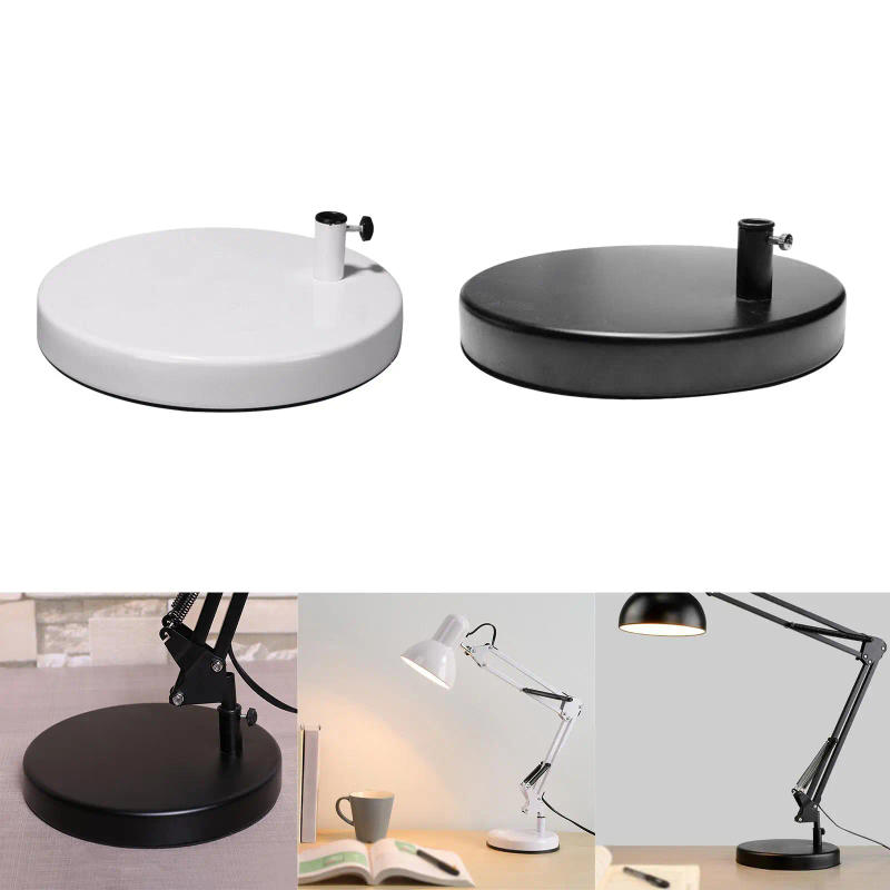 Description Picture 4 of itemMetal Base for Table Lamp Bottom Plate Desk Lamp Base for Desk Reading Lamp Accessories