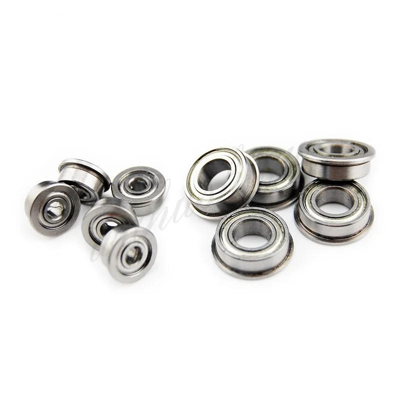 Description Picture 2 of item50pc Miniature Ball Flange Bearing MF52ZZ MF62ZZ MF63ZZ MF74ZZ MF83ZZ MF84ZZ To MF148ZZ  Thin Wall Metal Shielded MF128ZZ MF115