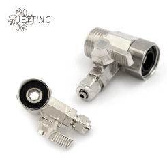 Water Filter Purifier Adapter 1/2'' To 1/4" Ball Valve Faucet Tap Safe Copper Nickel Plating