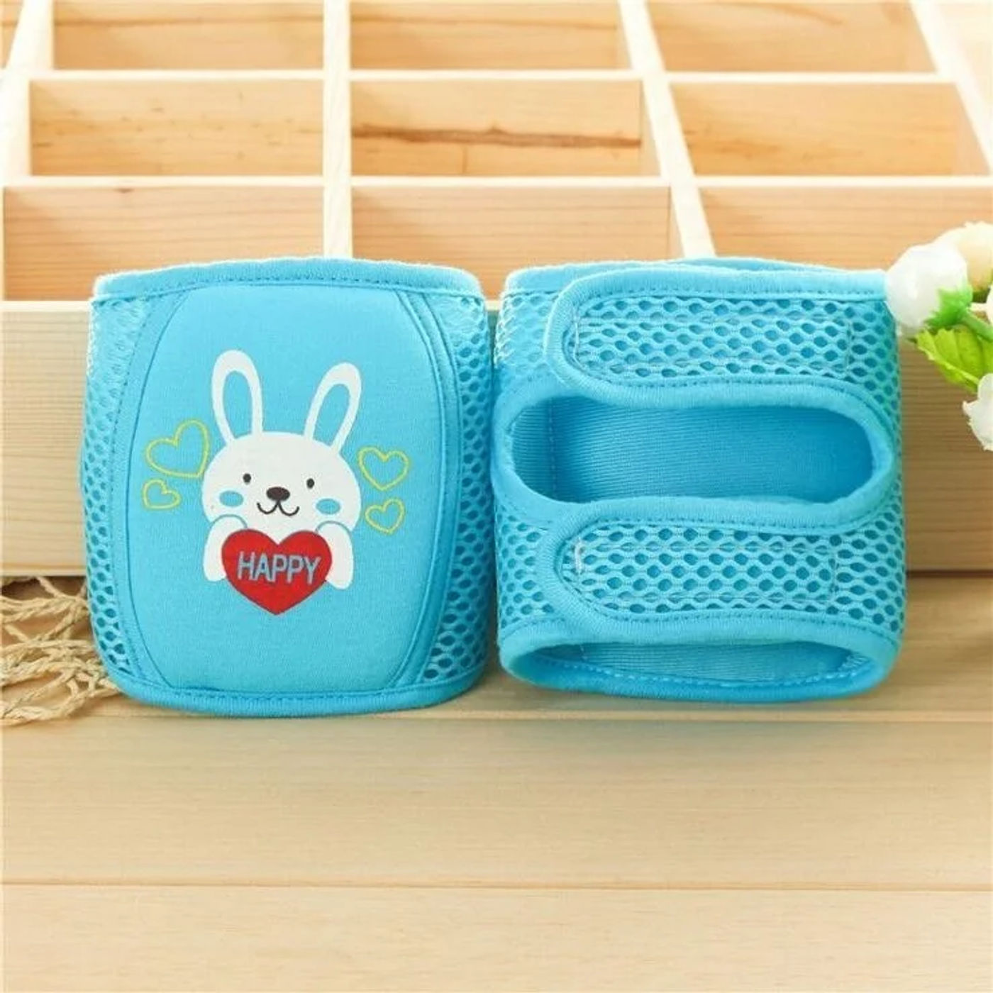 Description Picture 6 of itemBaby Knee Pads Leg Warmer Safety Girl Boy Kids Crawling Kneepad Toddler Protector Infant Gaiter Adjustable Children Cushion Gift