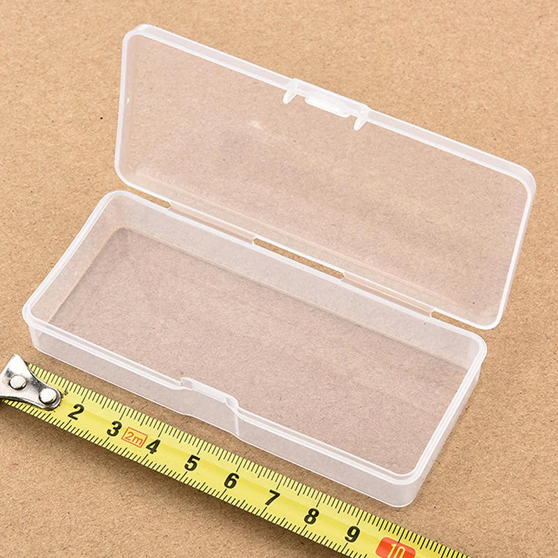 Description Picture 4 of item1PC Clear Plastic Box Rectangular Box Translucent Box Packing Storage Box Dustproof Durable Strong Jewelry Case Container