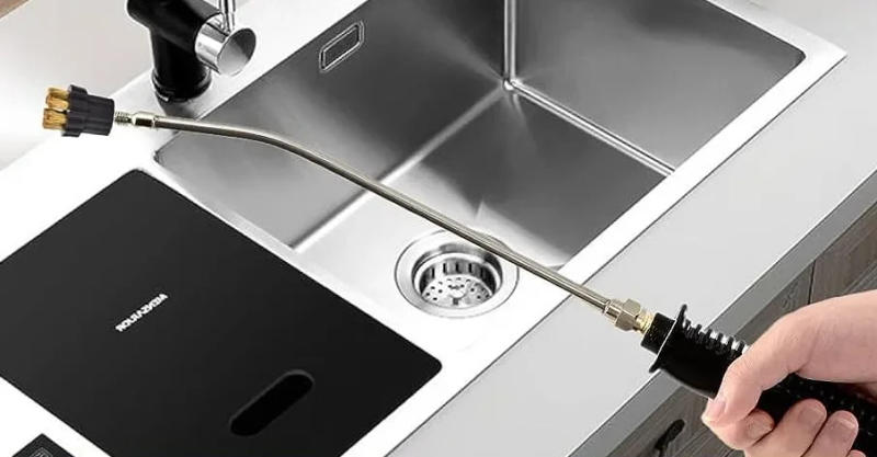 Description Picture 5 of itemHigh Pressure Steam Cleaner Handheld High Temperature Steam Cleaner for Home Kitchen Bathroom Car Cleaning Steam Cleaner EU/US