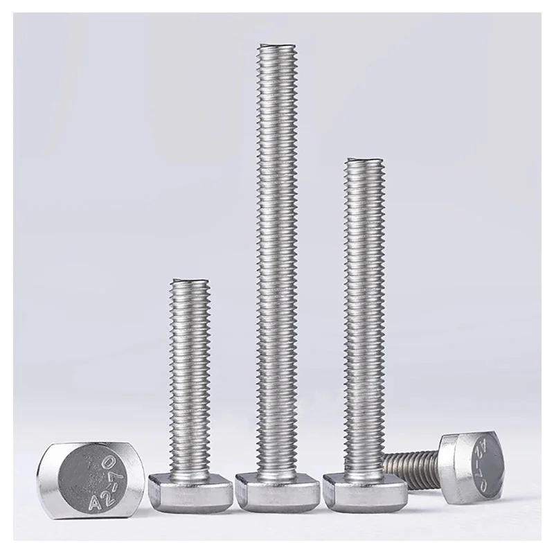 Description Picture 5 of itemM5 M6 M8 M10 M12 A2-70 T-bolt T-shaped Rectangular Hammer Head Screw
