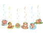 6pcs spiral