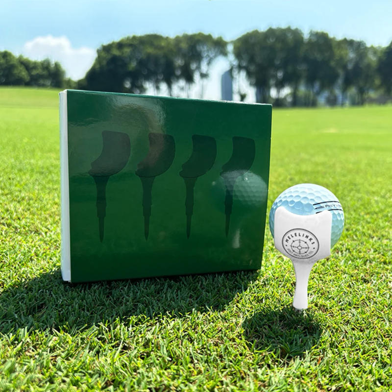Description Picture 6 of item4Pcs Plastic Golf Tees Golf Ball Holder 10cm Golf Training Ball Tee with Target Golf Ball Holder Tees for Golf Sports
