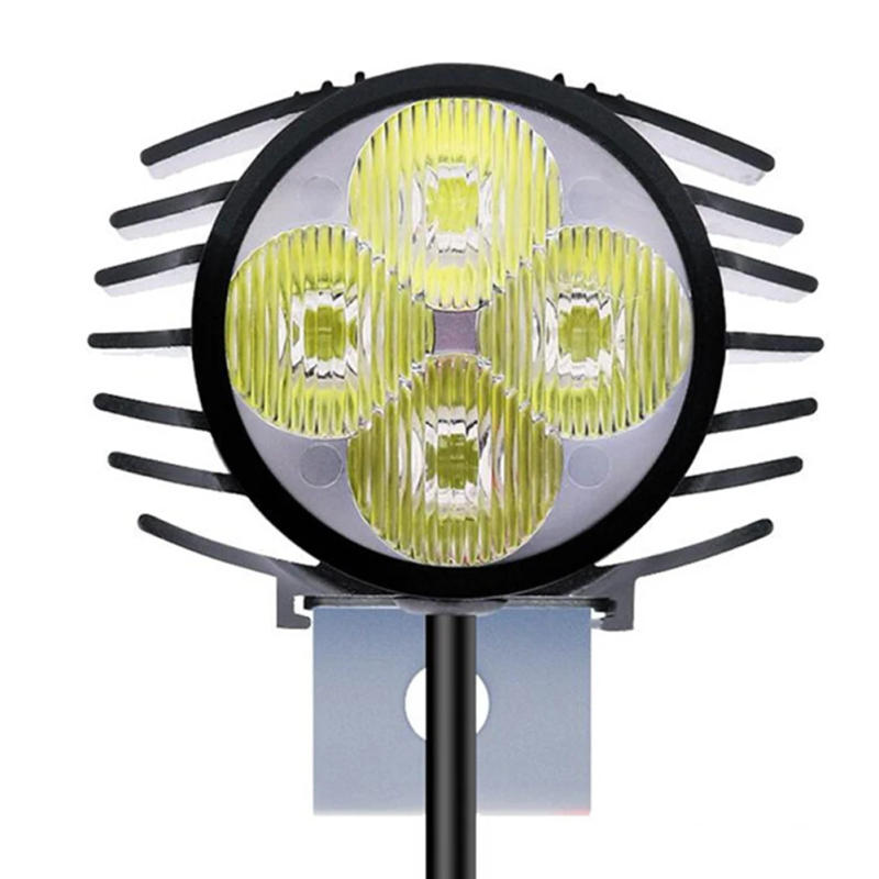 Description Picture 5 of itemElectric Bicycle Electric Vehicle Led Lights 4/9 Led Headlights Ebike 24V-60V 4/9 Beads Led Spotlight With Cable Accessories