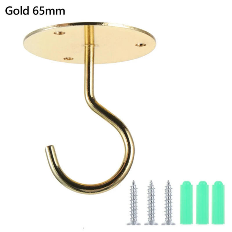 Description Picture 5 of itemHigh Quality Home Hanging Hook Hangers 55mm /65mm Wall Mount Basket Hooks Bracket Ceiling Hooks Plants Hanging