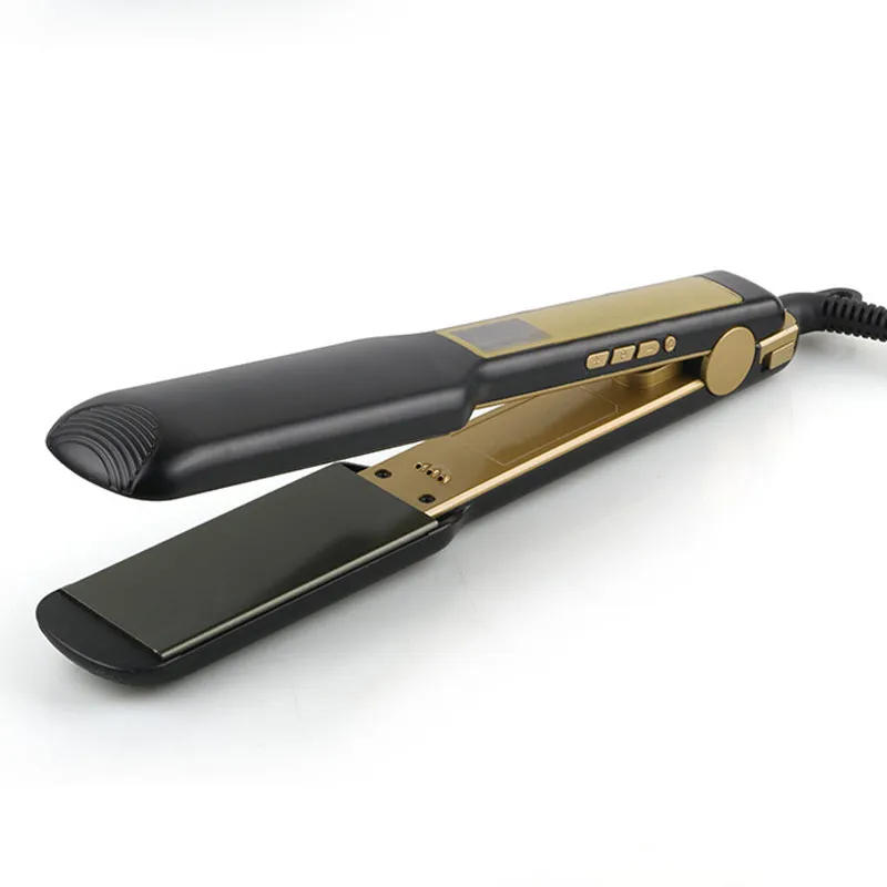 Description Picture 4 of itemCustom Logo Flat Iron Private Label Titanium Hair Straightener Professional 450 Degrees Hair Straightener Flat Irons Vendors